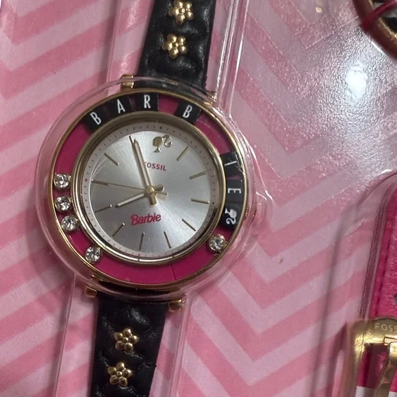 Fossil | Accessories | Fossil Barbie Pink And Black Watch  display picture 1